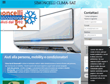 Tablet Screenshot of climasat-pu.com